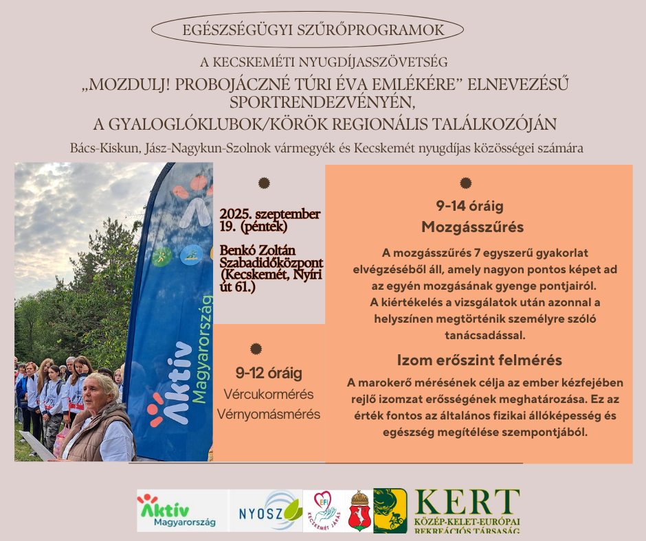 Gyaloglóklubok, gyaloglókörök Regionális Találkozója
